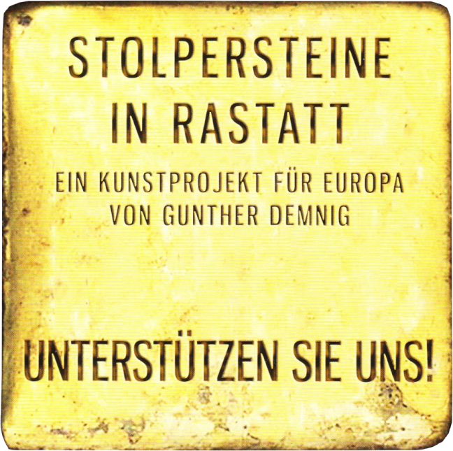 Stolpersteine Rastatt